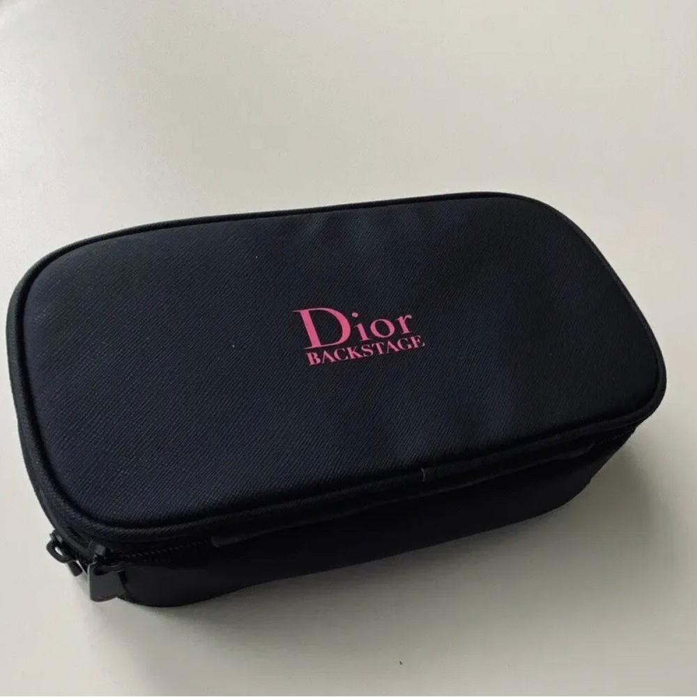 Dior makeup bag